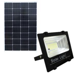 Faro led con pannello solare 800w