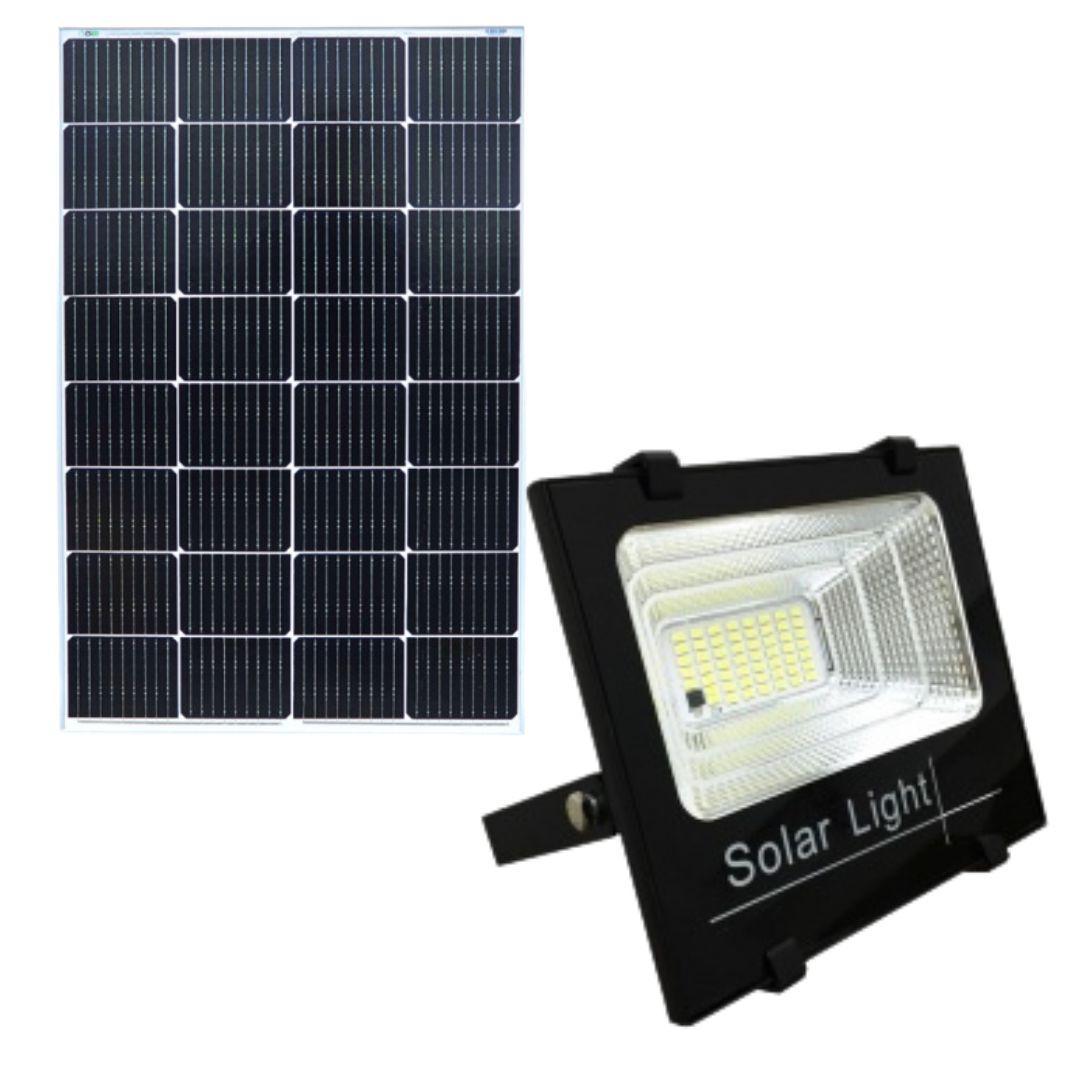  faro led con pannello solare 800w - foto 1