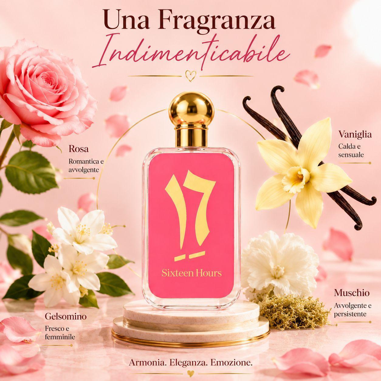  profumo da donna sixteen hours eau de parfum 100ml - foto 2