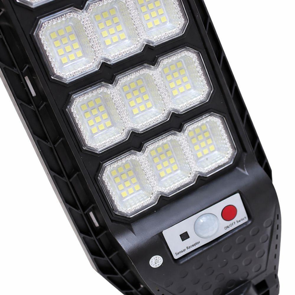  lampione / faro solare led 400w da esterno con sensore crepuscolare - foto 2