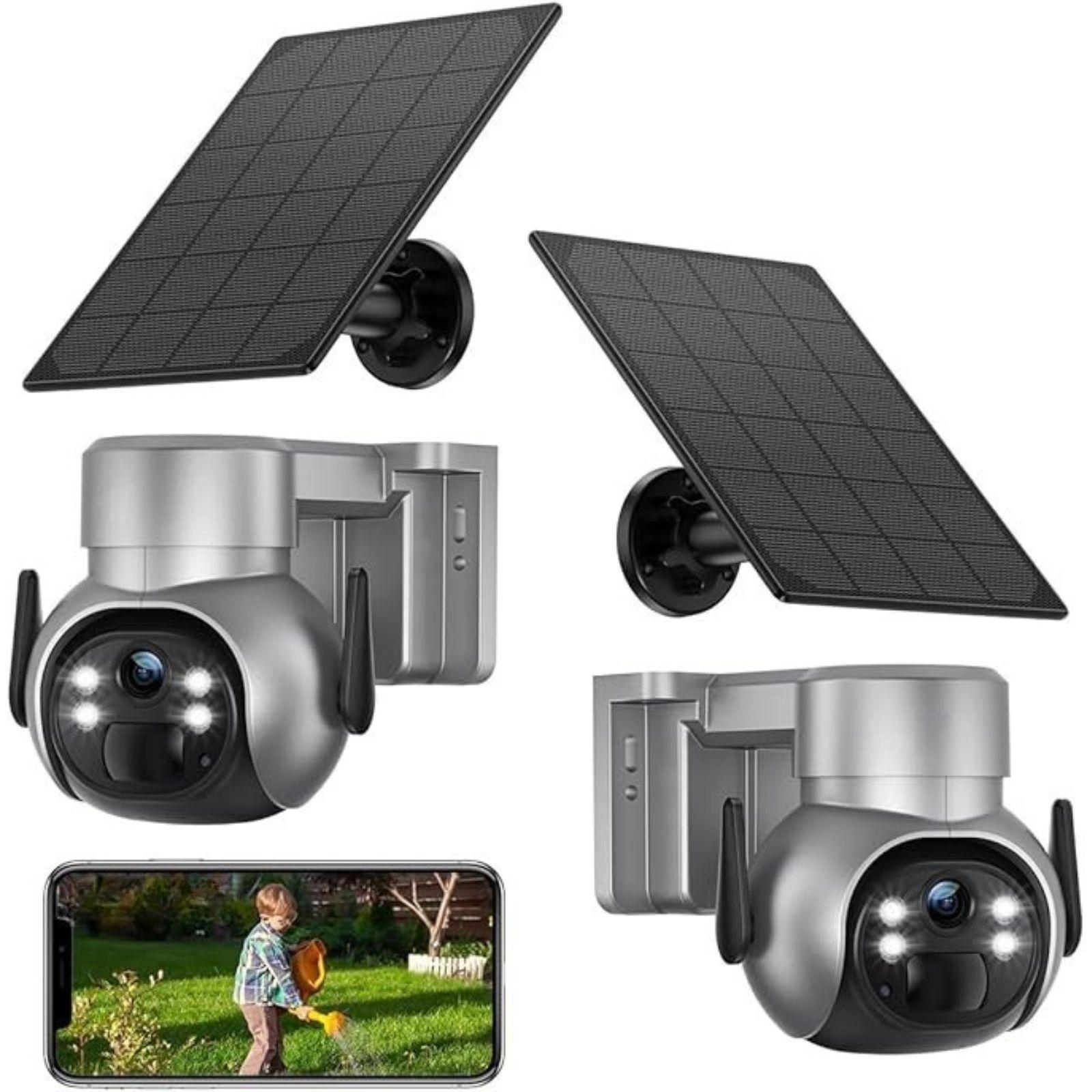 andowl telecamera di sorveglianza 4k con pannello solare e sim - foto 1 andowl telecamera di sorveglianza 4k con pannello solare e sim - foto 1