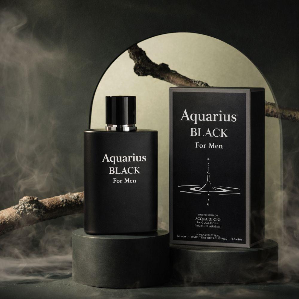 aquarius black eau de parfum uomo 100 ml fragranza intensa ed elegante - foto 5 aquarius black eau de parfum uomo 100 ml fragranza intensa ed elegante - foto 5