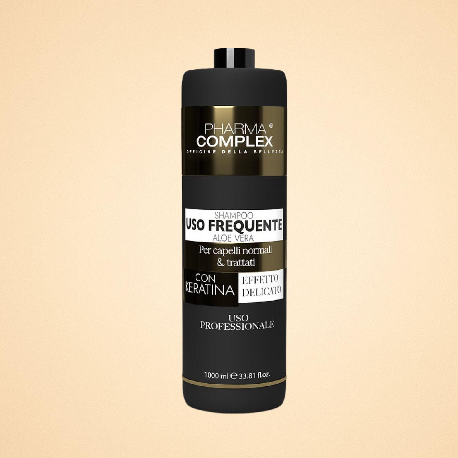 pharma complex shampoo uso frequente aloe vera 1000 ml - foto 1