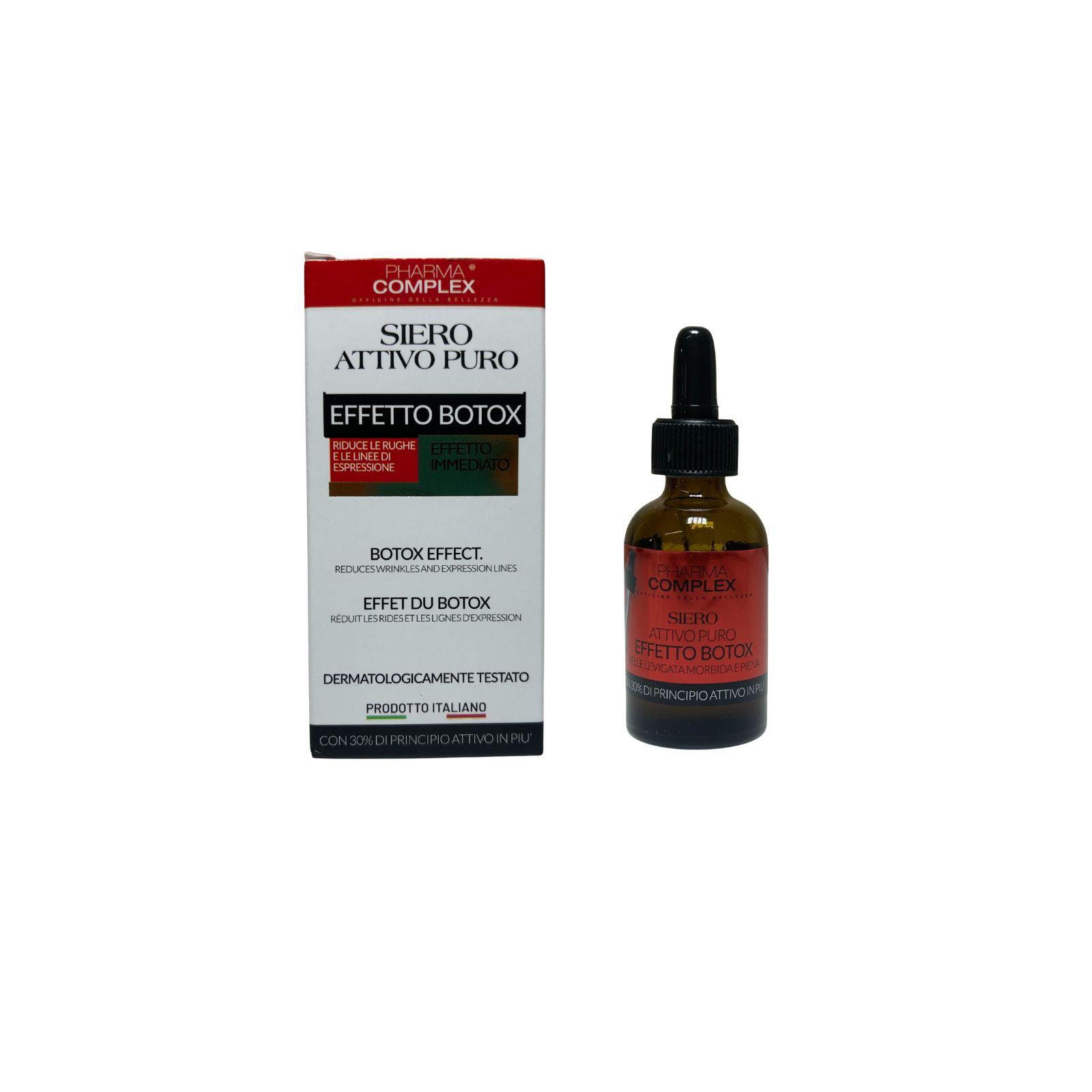 pharma complex siero attivo puro effetto botox 30 ml - foto 2 pharma complex siero attivo puro effetto botox 30 ml - foto 2