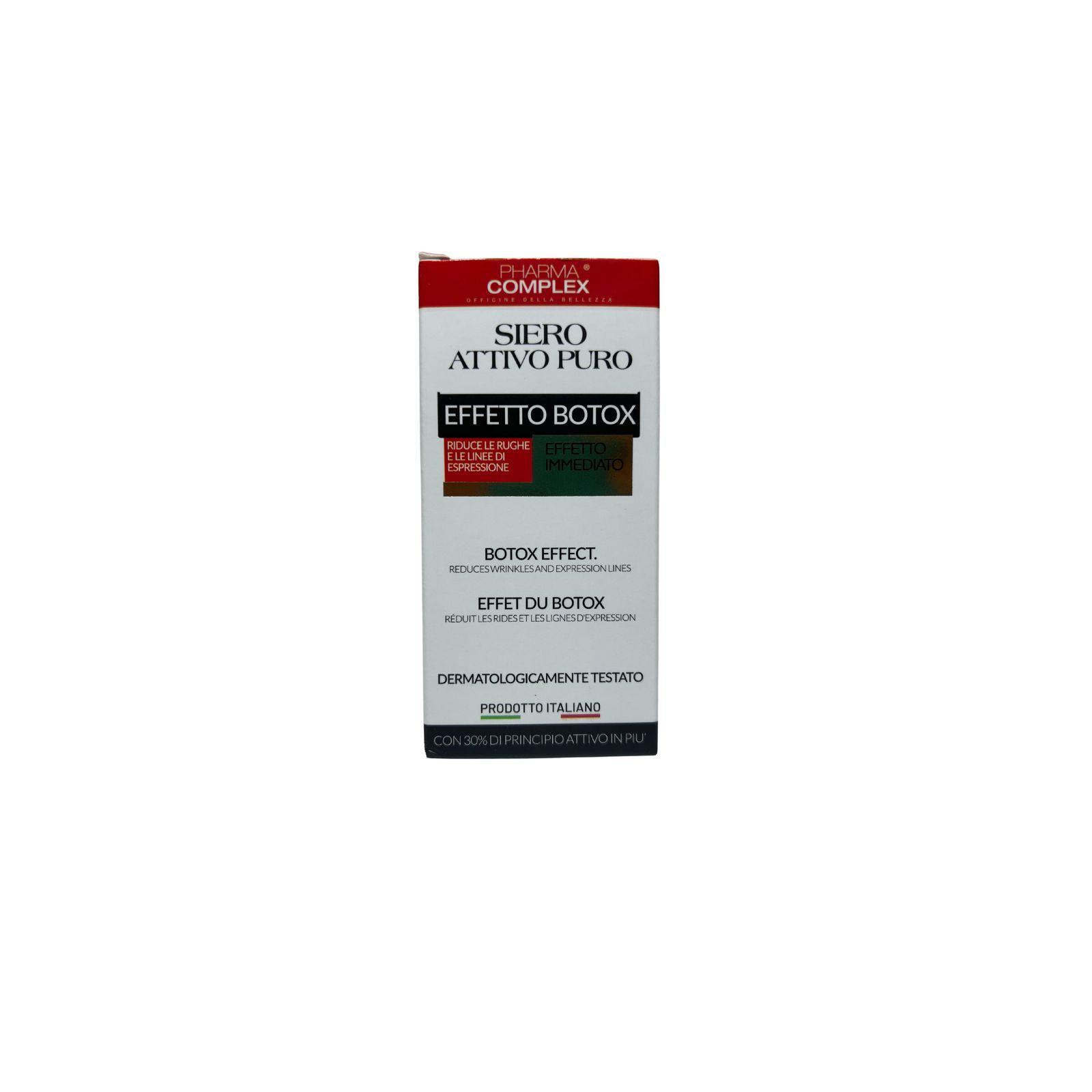 pharma complex siero attivo puro effetto botox 30 ml - foto 3 pharma complex siero attivo puro effetto botox 30 ml - foto 3