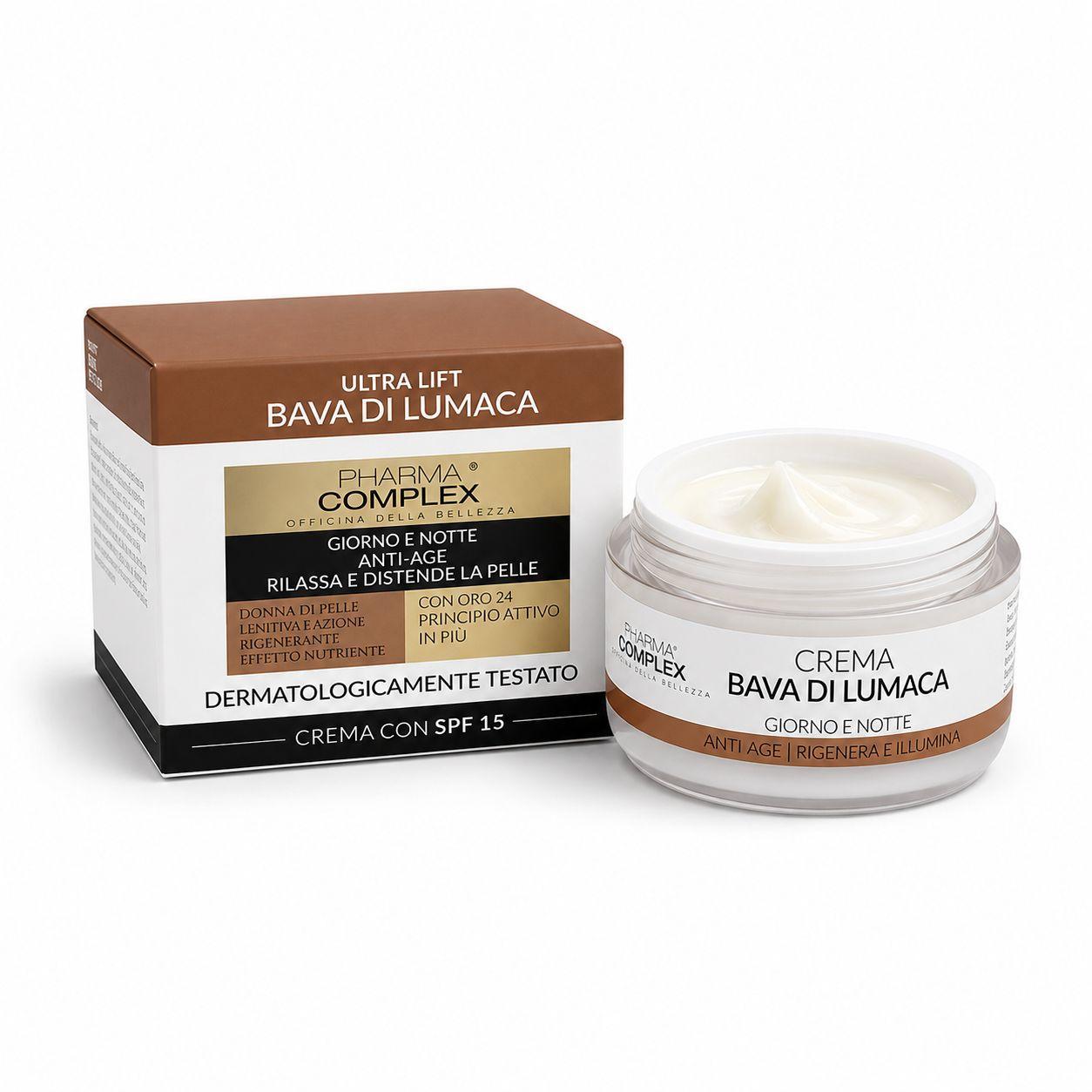 crema viso alla bava di lumaca ultra lift giorno e notte anti age spf15 50 ml - foto 1 crema viso alla bava di lumaca ultra lift giorno e notte anti age spf15 50 ml - foto 1
