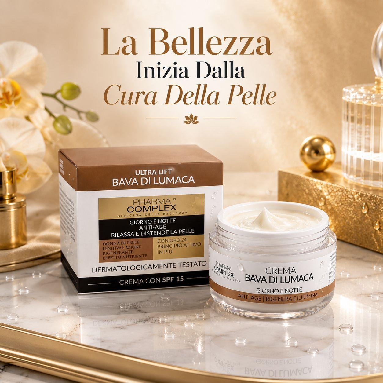 crema viso alla bava di lumaca ultra lift giorno e notte anti age spf15 50 ml - foto 4 crema viso alla bava di lumaca ultra lift giorno e notte anti age spf15 50 ml - foto 4