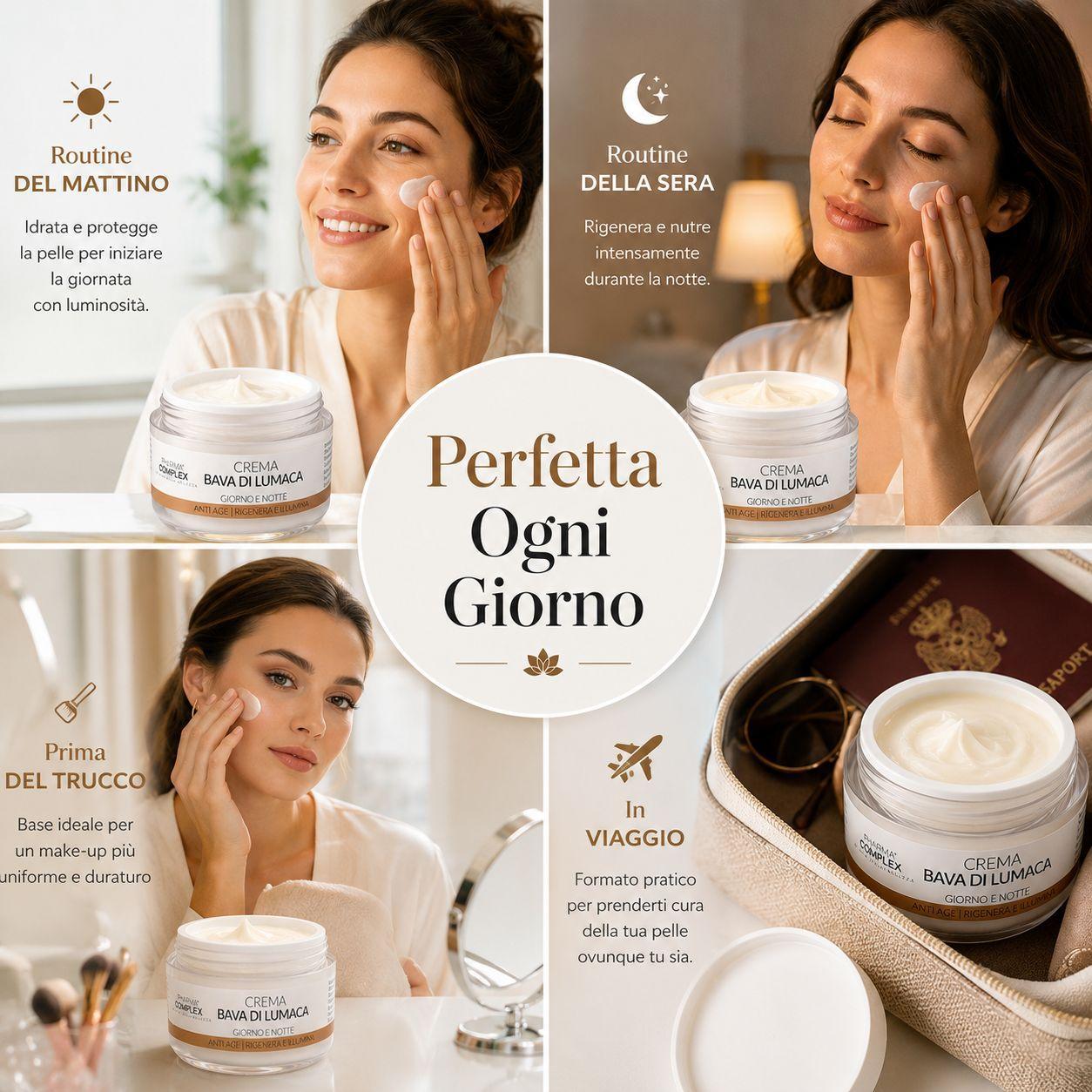 crema viso alla bava di lumaca ultra lift giorno e notte anti age spf15 50 ml - foto 5 crema viso alla bava di lumaca ultra lift giorno e notte anti age spf15 50 ml - foto 5