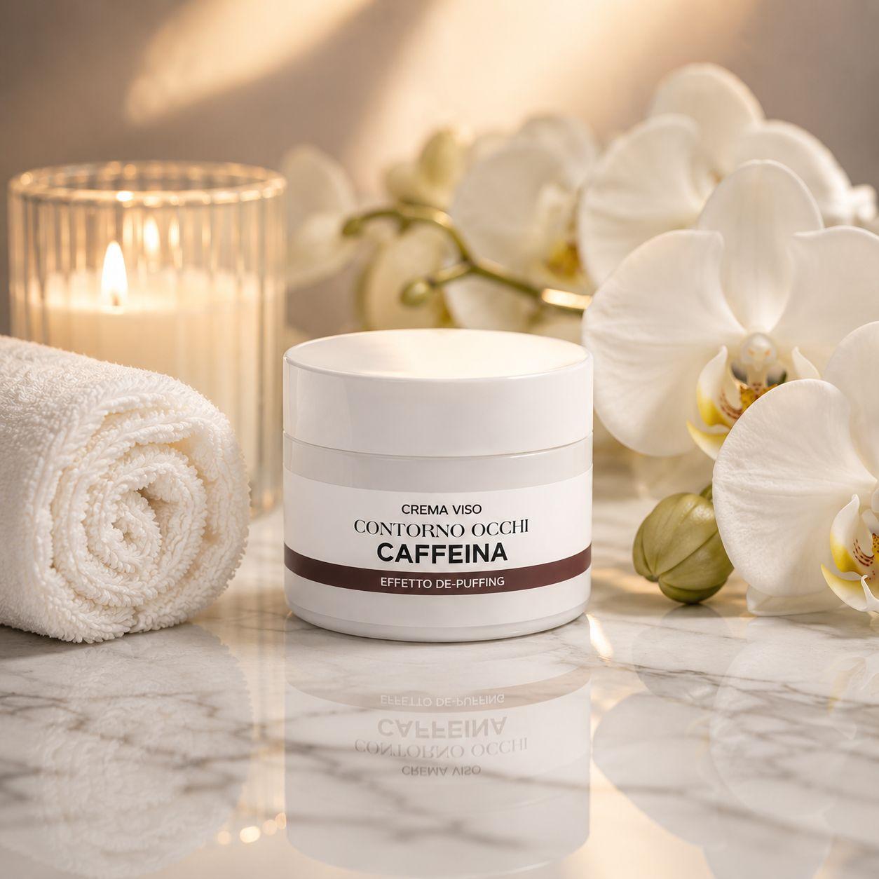  crema viso contorno occhi alla caffeina effetto de puffing - foto 5