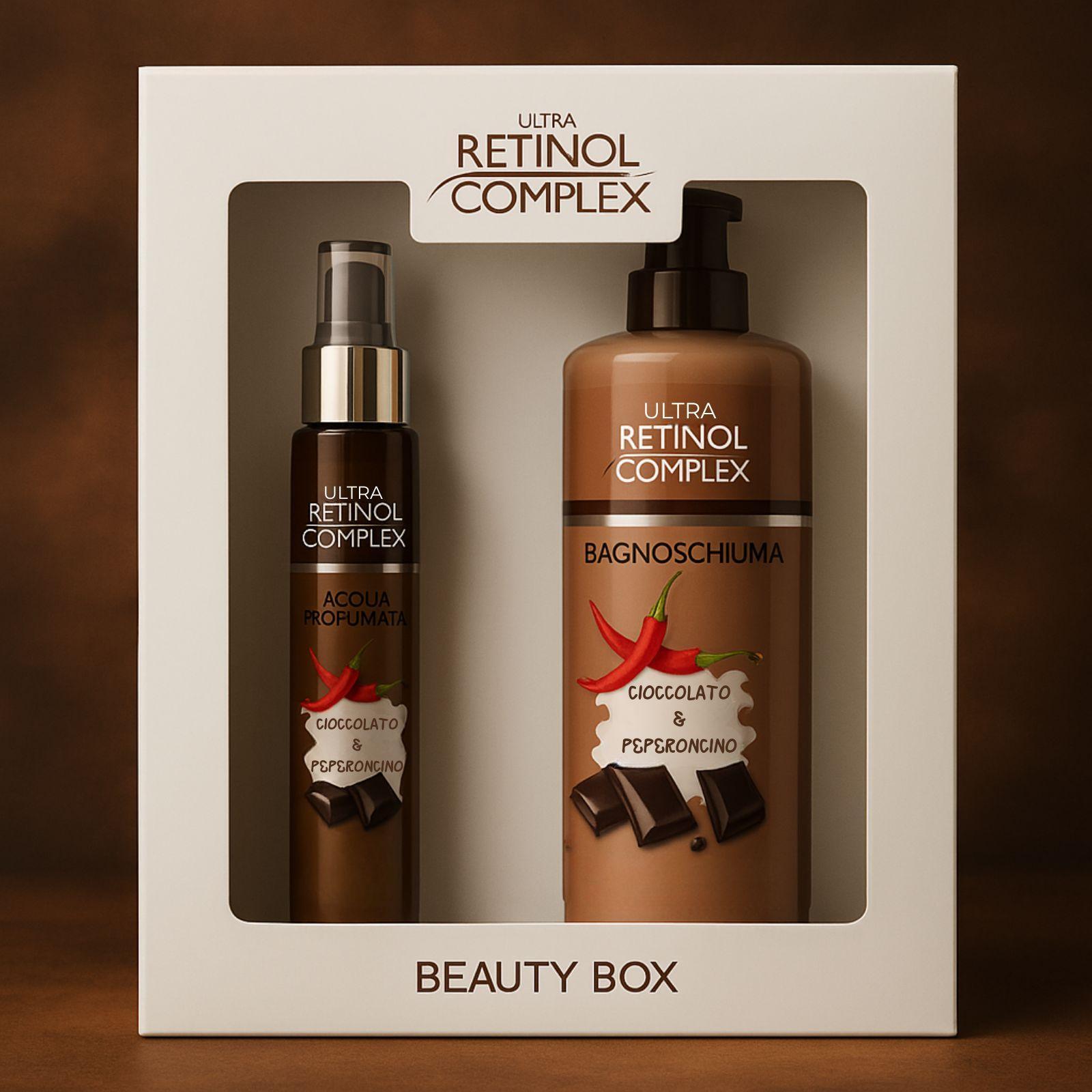 retinol complex set retinol complex cioccolato e peperoncino - foto 1 retinol complex set retinol complex cioccolato e peperoncino - foto 1