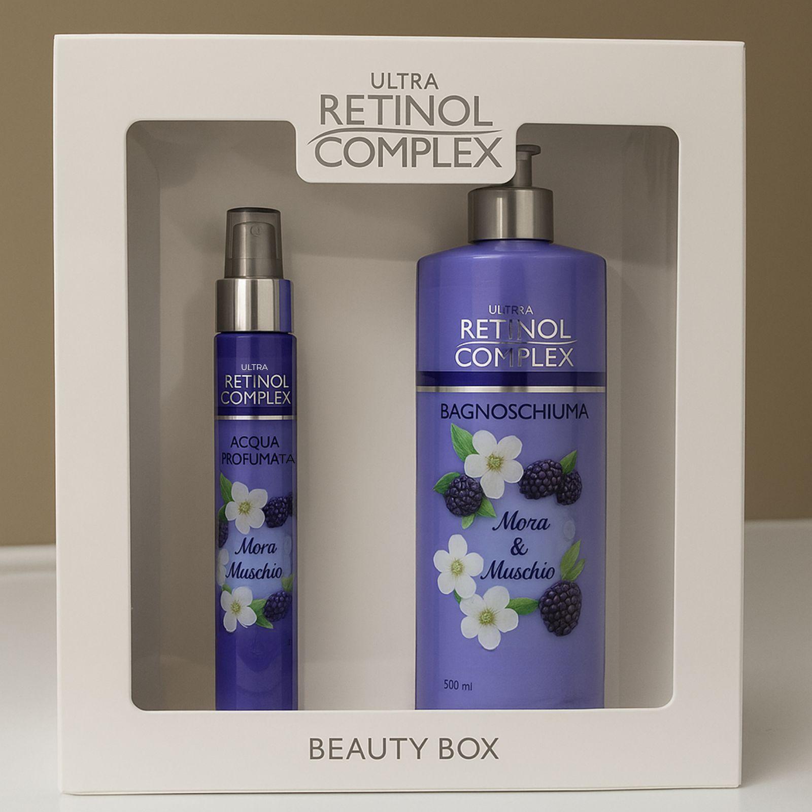 retinol complex set retinol complex mora e muschio - foto 1 retinol complex set retinol complex mora e muschio - foto 1