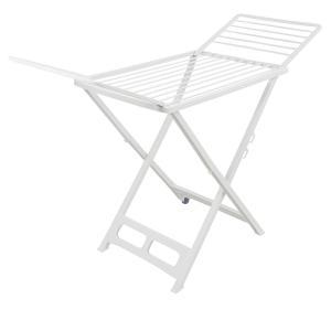 Stendino in resina con rotelle 180 x 95 cm e 20m di spazio per stenditura