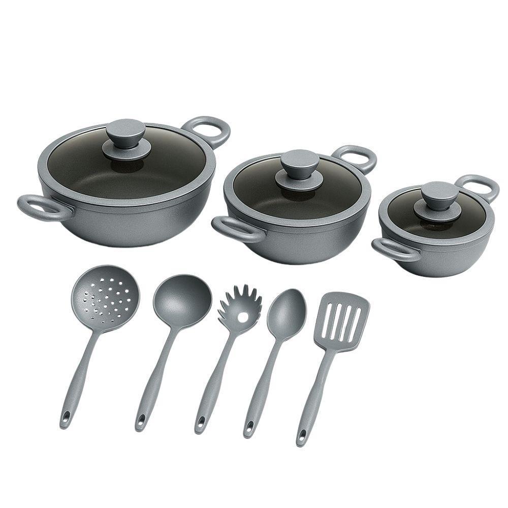 tris tegami con coperchi in vetro e 5 mestoli di alta qualita 20cm 24cm 28cm rivestimento antiaderente per cucina versatile e moderna - foto 5 tris tegami con coperchi in vetro e 5 mestoli di alta qualita 20cm 24cm 28cm rivestimento antiaderente per cucina versatile e moderna - foto 5