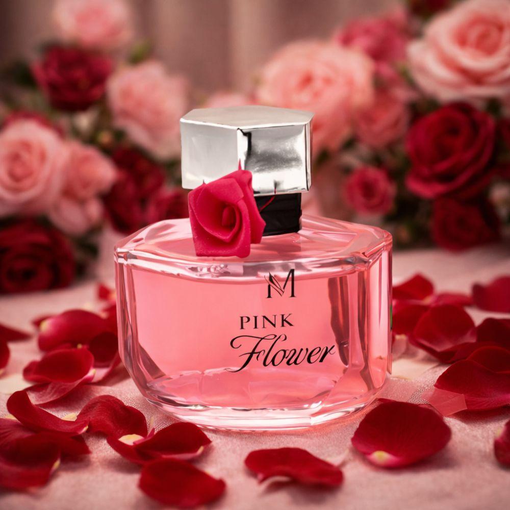  profumo donna pink flower eau de parfum 100 ml fragranza delicata e raffinata - foto 4