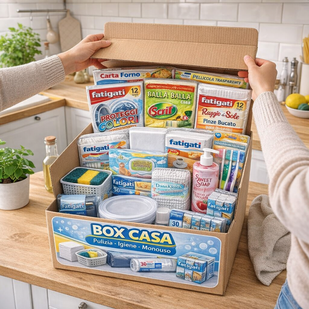  box casa con 20 articoli essenziali per uso quotidiano - foto 4