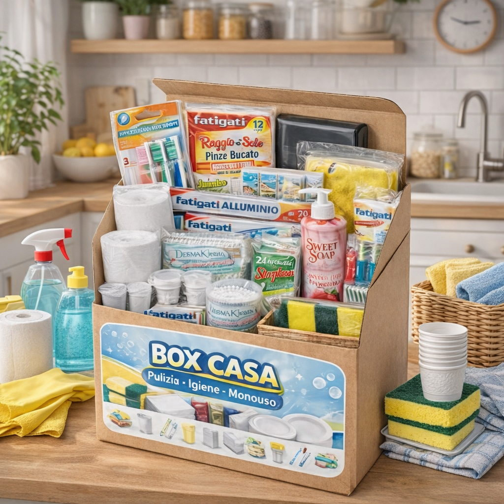  box casa con 20 articoli essenziali per uso quotidiano - foto 5