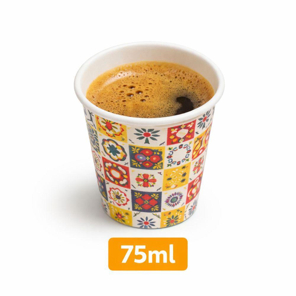  500 bicchierini di carta da caffe 75 ml ( 10 pacchetti da 50 pezzi ) - foto 5