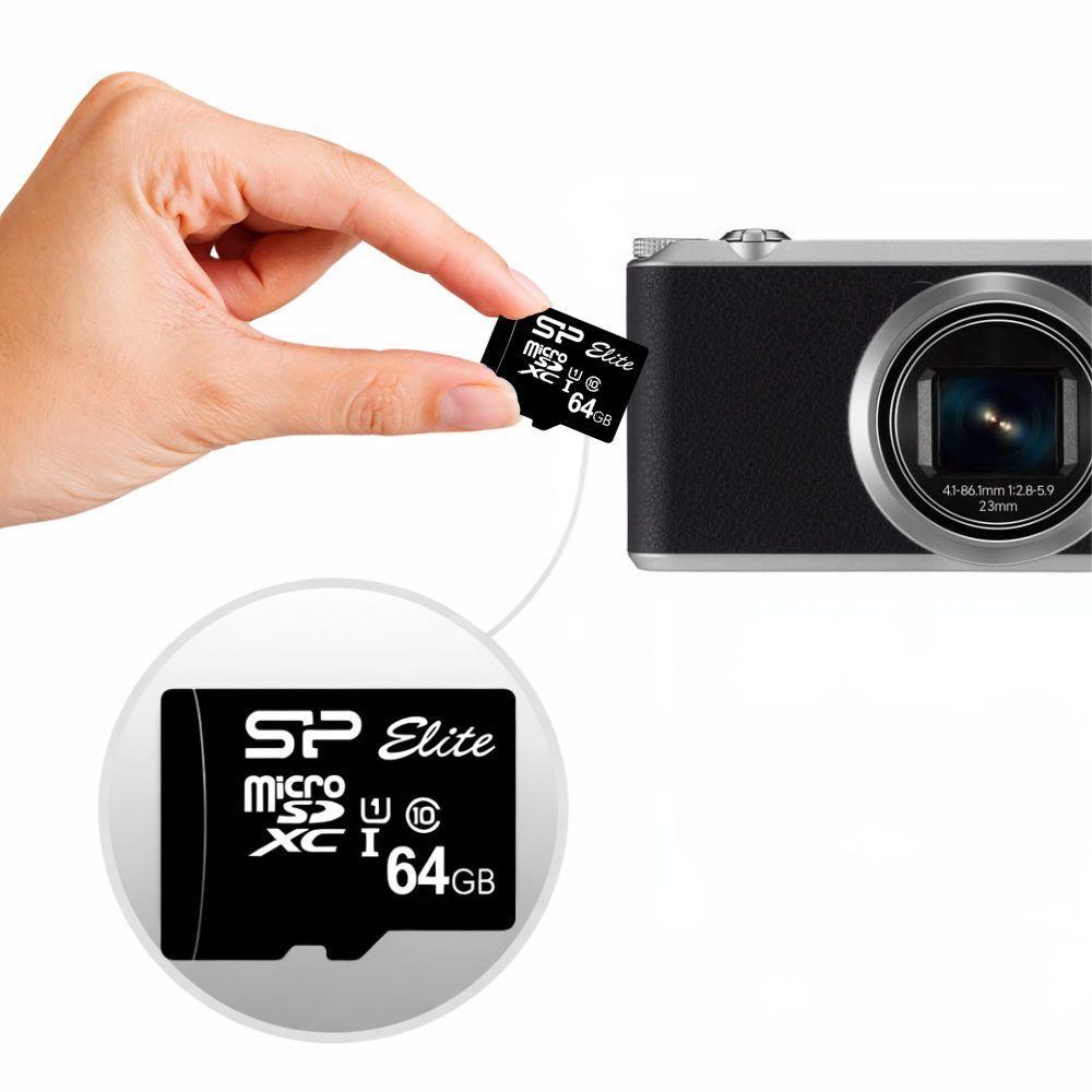 memory card microsdhc 32/64/128 gb elite classe 10 uhs-i per smartphone, fotocamere e video hd - foto 3 memory card microsdhc 32/64/128 gb elite classe 10 uhs-i per smartphone, fotocamere e video hd - foto 3