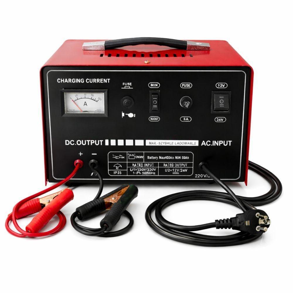 caricabatterie auto 12v e 24v con funzione boost - foto 1 caricabatterie auto 12v e 24v con funzione boost - foto 1