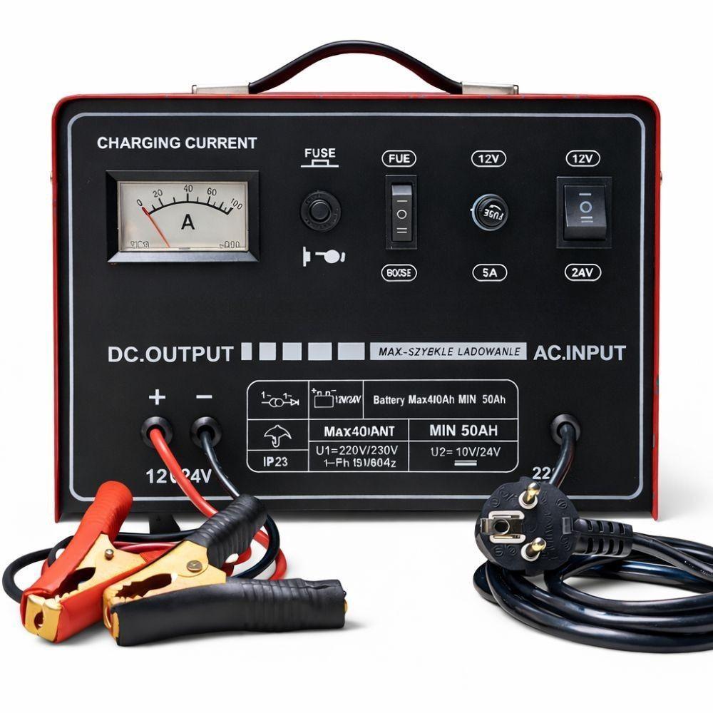 caricabatterie auto 12v e 24v con funzione boost - foto 3 caricabatterie auto 12v e 24v con funzione boost - foto 3