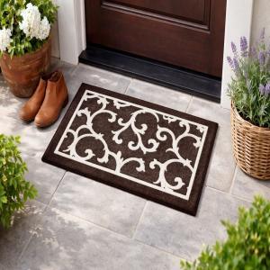 Tappeto antiscivolo decorativo fantasia elegance, uso interno ed esterno