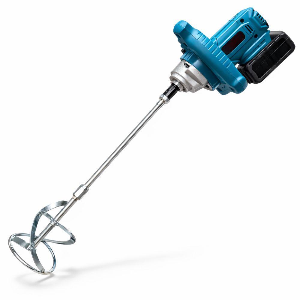 trivella da terra e miscelatore 2 in 1 con due batterie da 48v - foto 3 trivella da terra e miscelatore 2 in 1 con due batterie da 48v - foto 3