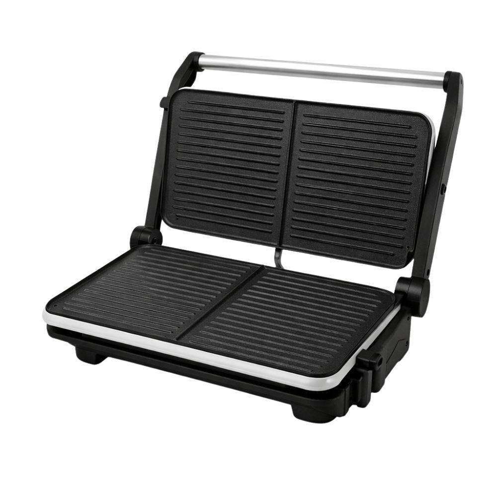  tostiera grill a contatto 800w piastre antiaderenti apertura 105 gradi - foto 2
