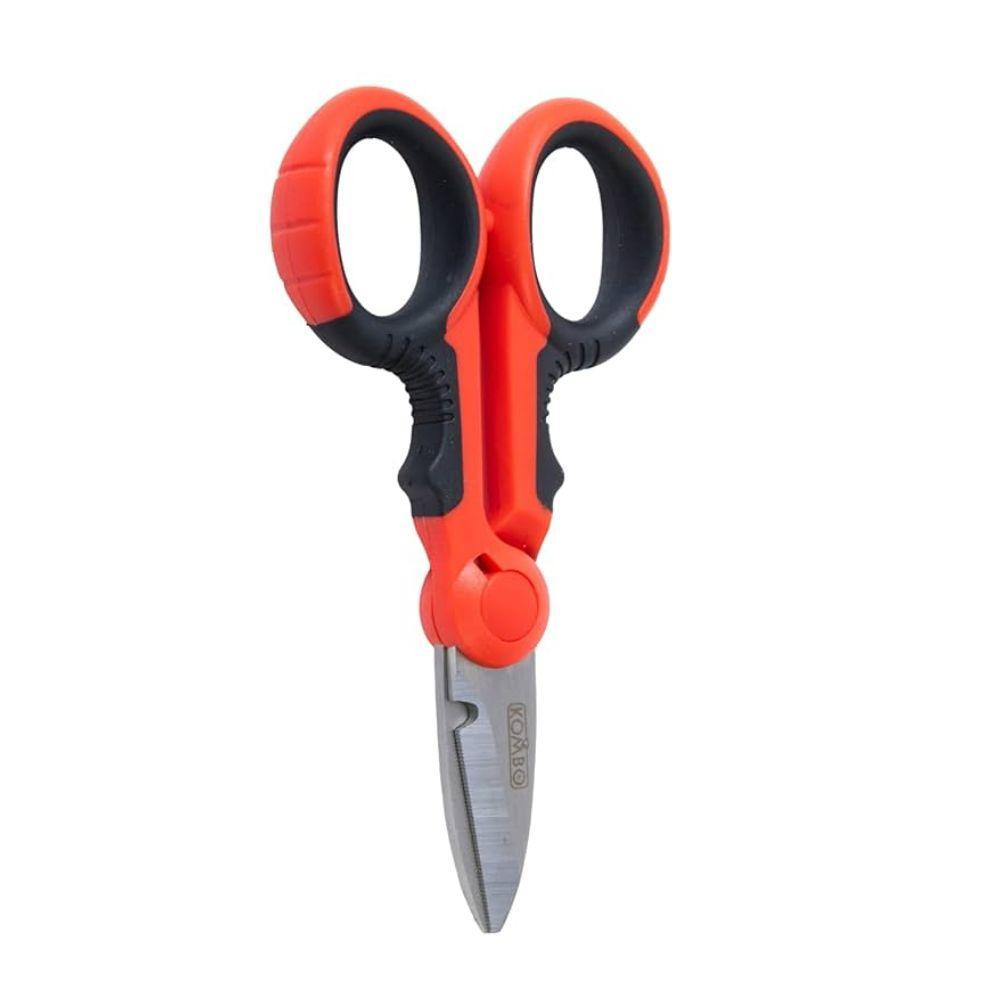  forbici da elettricista isolate 15 cm con manico soft grip - foto 1