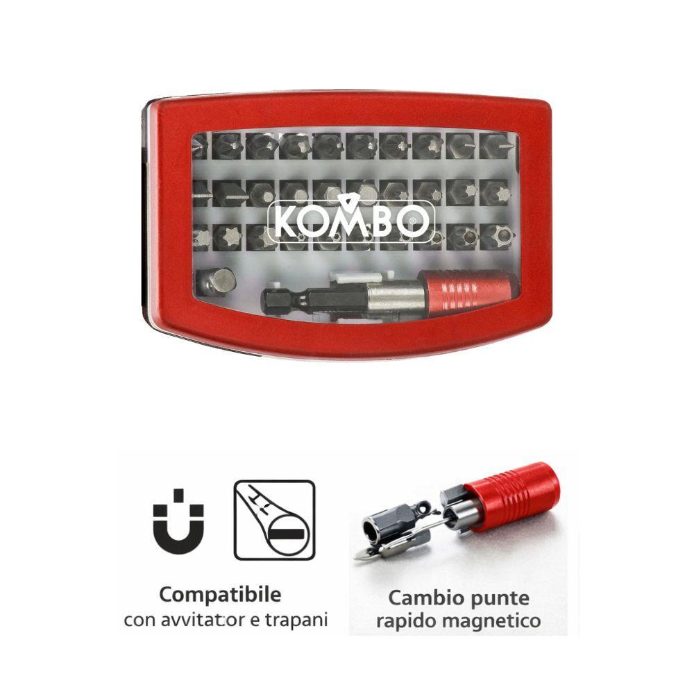 set inserti per avvitatore 32 pezzi con porta inserti magnetico professionale - foto 3 set inserti per avvitatore 32 pezzi con porta inserti magnetico professionale - foto 3