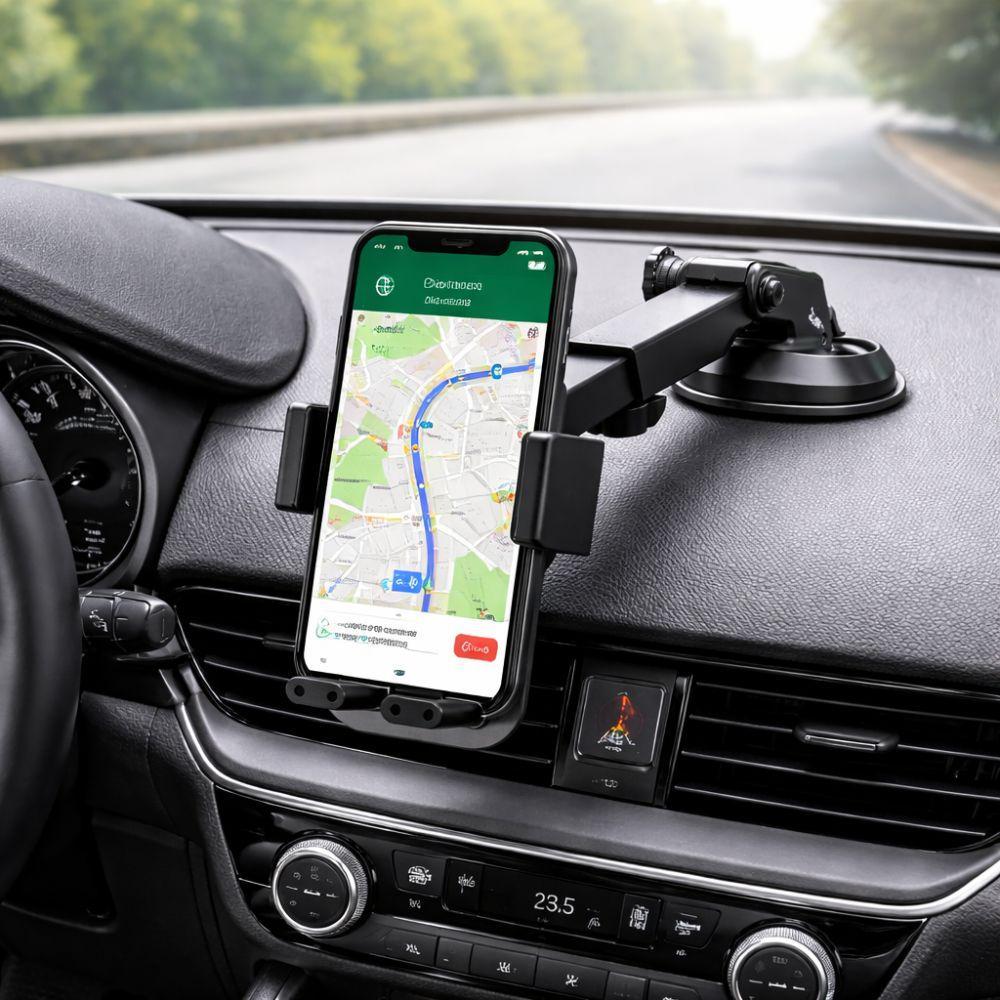 supporto smartphone auto con ventosa braccio regolabile e rotazione 360° universale - foto 3 supporto smartphone auto con ventosa braccio regolabile e rotazione 360° universale - foto 3