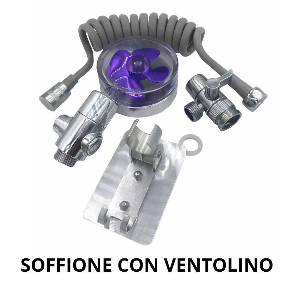  kit doccetta lavandino universale con adattatore rubinetto e tubo flessibile - foto 3
