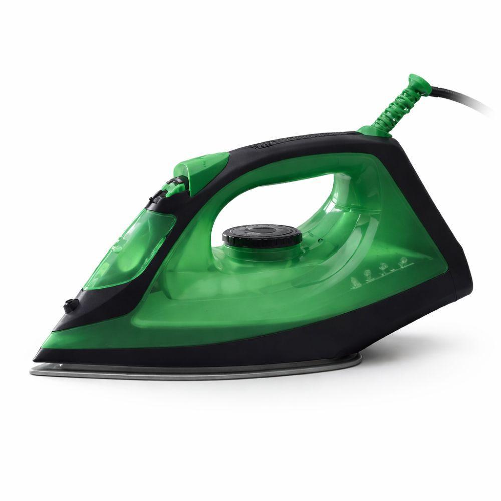  ferro da stiro elettrico a vapore 2200w con serbatoio 240 ml e piastra antiaderente - foto 1