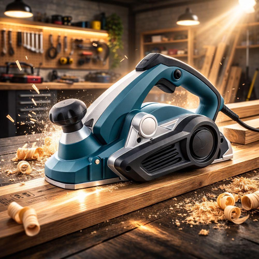 pialla elettrica 2450w per legno regolabile alta precisione - foto 5 pialla elettrica 2450w per legno regolabile alta precisione - foto 5