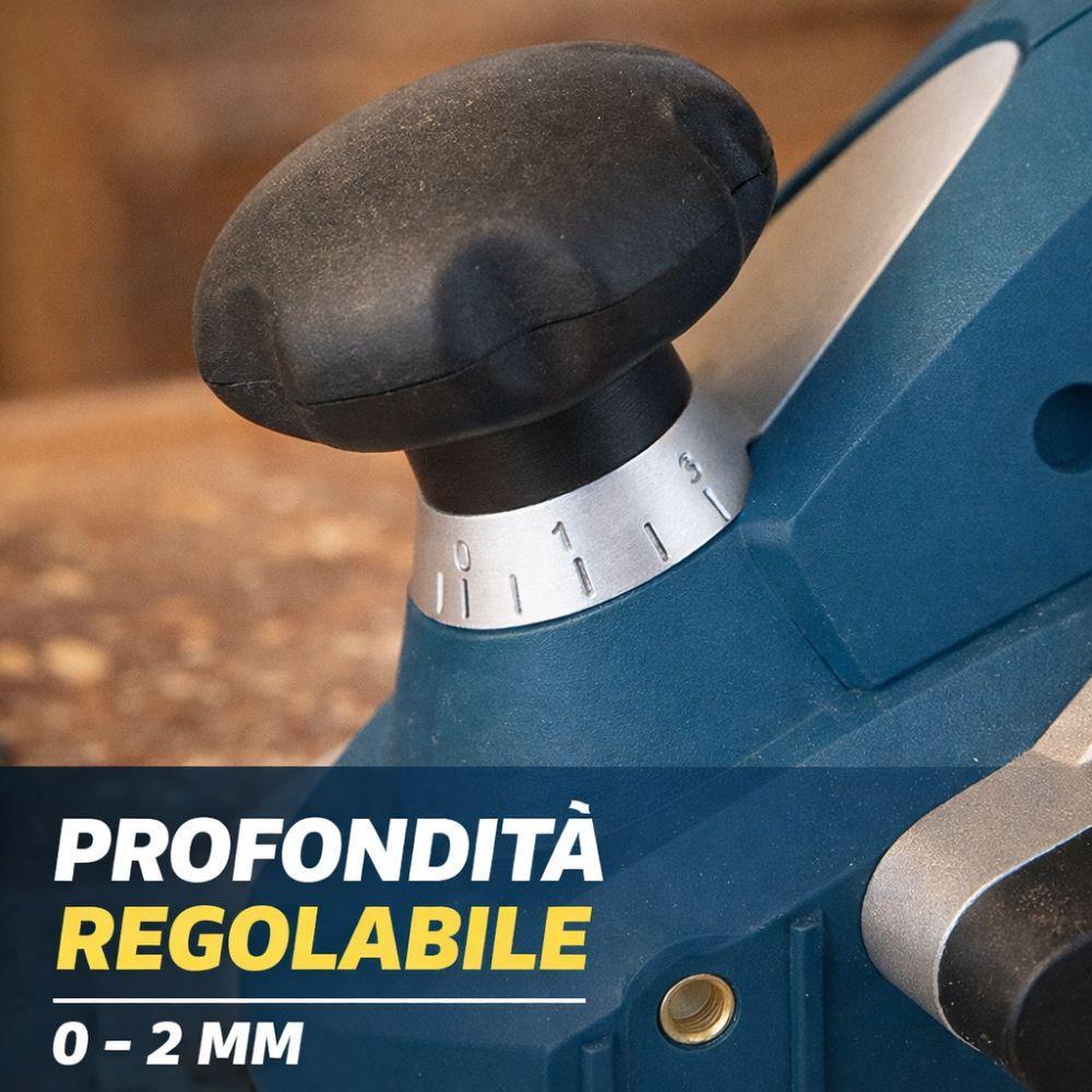 pialla elettrica 1950w per legno regolabile alta precisione - foto 3 pialla elettrica 1950w per legno regolabile alta precisione - foto 3