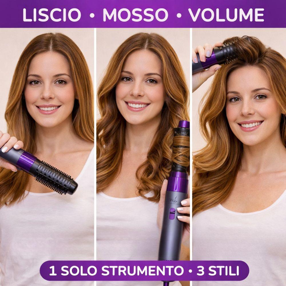 asciugacapelli 800w 5 in 1 multifunzione con 5 accessori - foto 4 asciugacapelli 800w 5 in 1 multifunzione con 5 accessori - foto 4