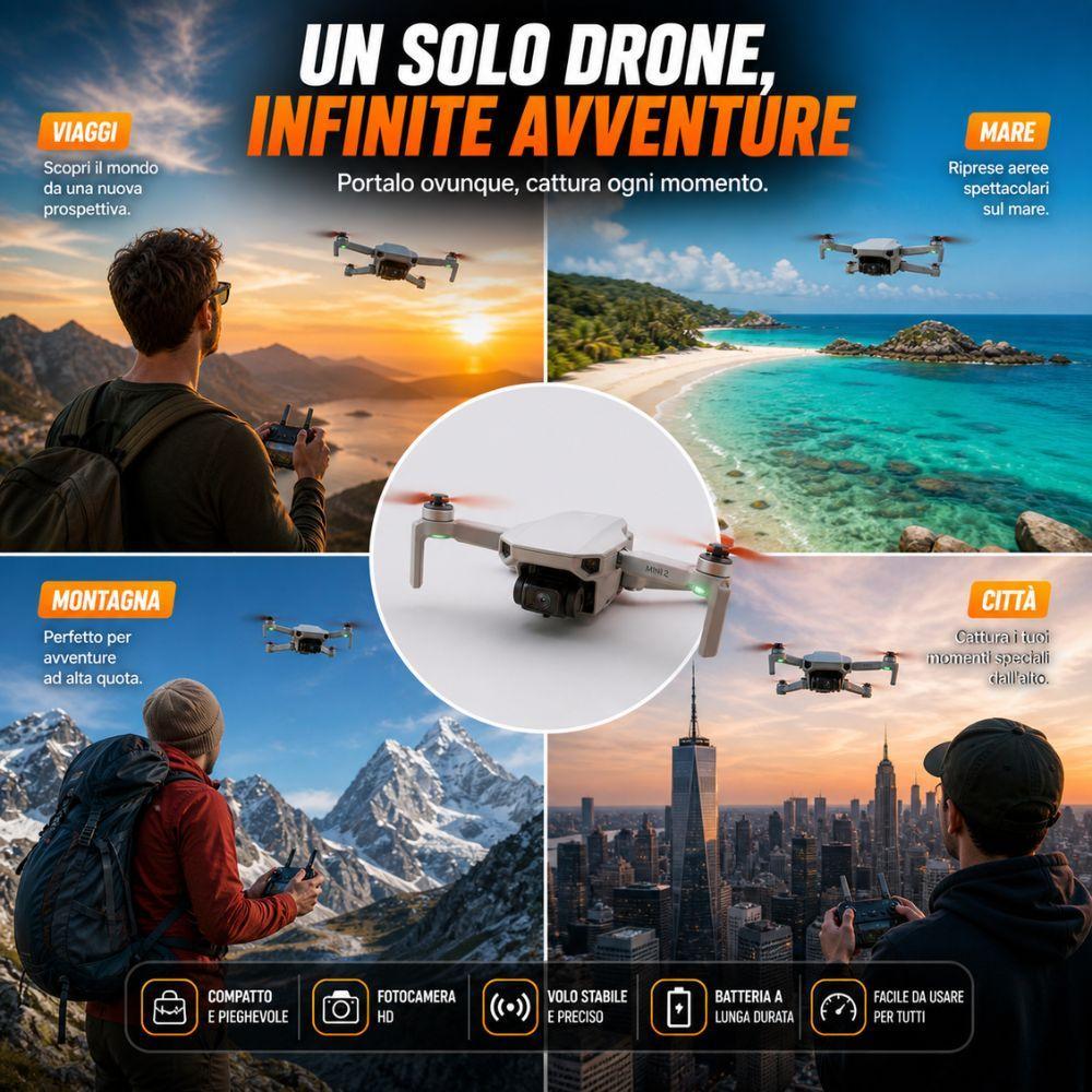 drone pieghevole con telecamera hd mini drone compatto con controllo facile e alta stabilità - foto 5 drone pieghevole con telecamera hd mini drone compatto con controllo facile e alta stabilità - foto 5