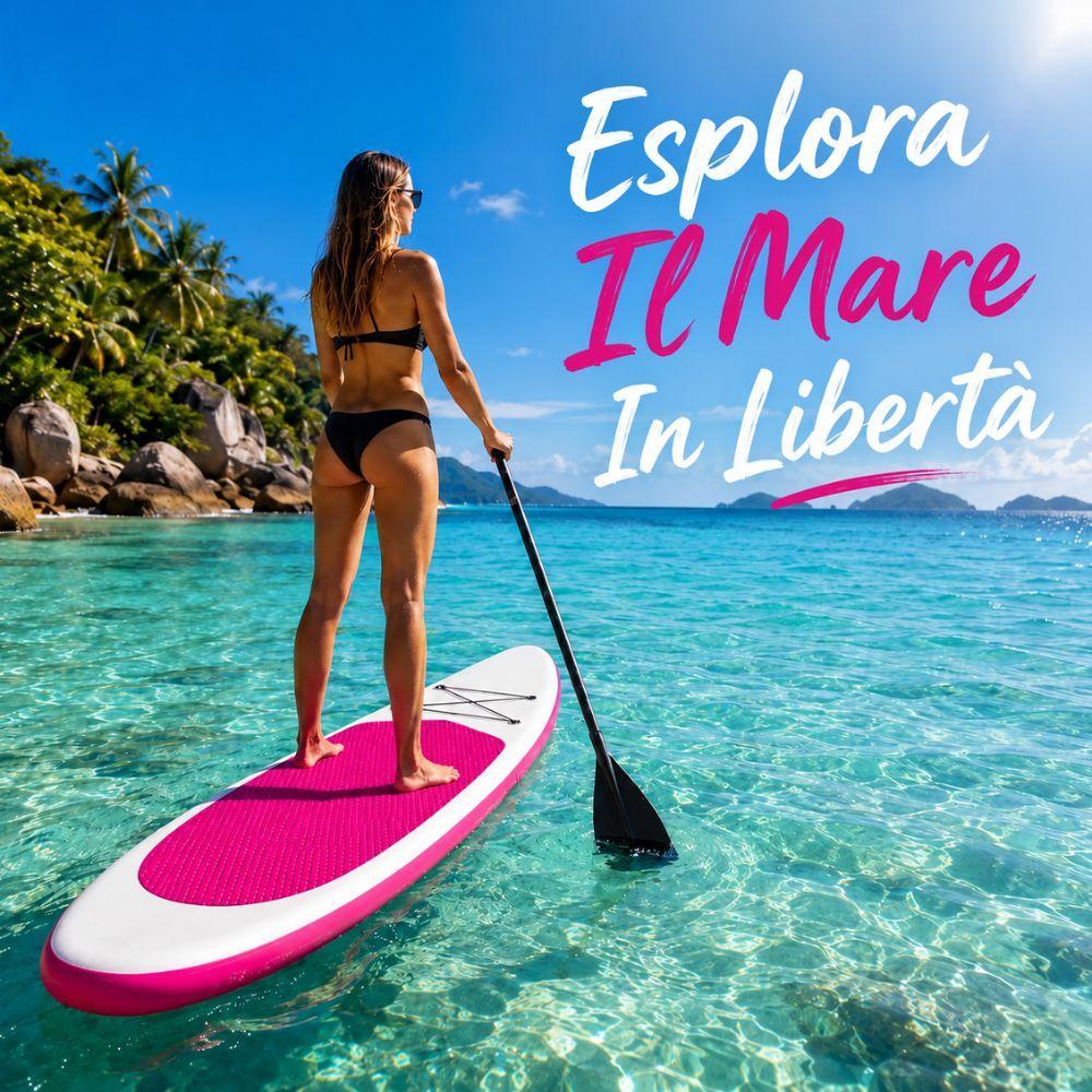 sup gonfiabile stand up paddle con accessori completi - foto 2 sup gonfiabile stand up paddle con accessori completi - foto 2