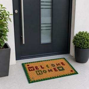 Zerbino in cocco rettangolare antiscivolo  per ingresso casa