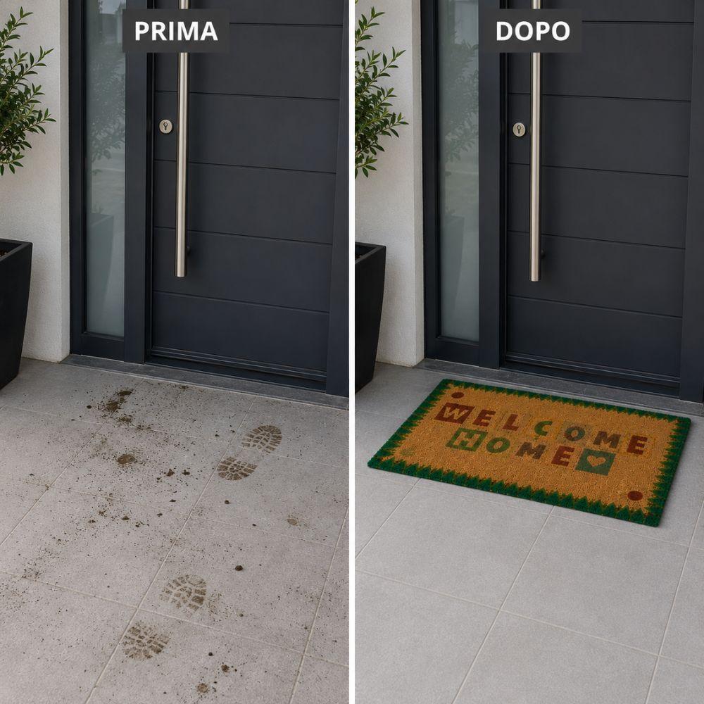  zerbino in cocco rettangolare antiscivolo  per ingresso casa - foto 5
