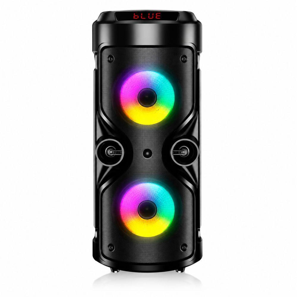cassa speaker bluetooth rgb portatile super bass usb tf led wireless - foto 1 cassa speaker bluetooth rgb portatile super bass usb tf led wireless - foto 1