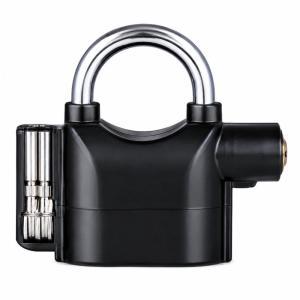 Lucchetto allarmato antifurto 70mm con allarme sonoro per moto bici garage cancello