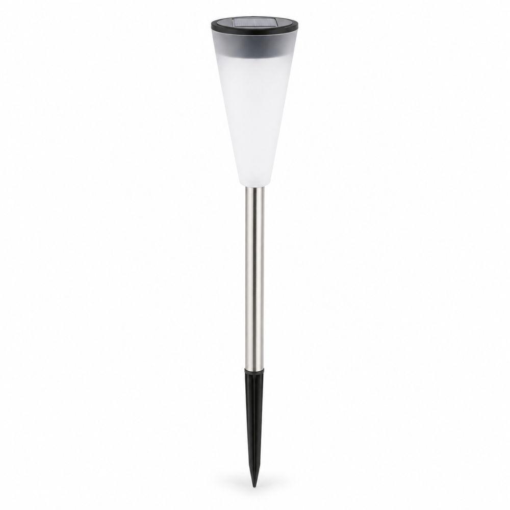 lampada solare led da giardino con picchetto luce automatica per vialetti aiuole esterno - foto 1 lampada solare led da giardino con picchetto luce automatica per vialetti aiuole esterno - foto 1