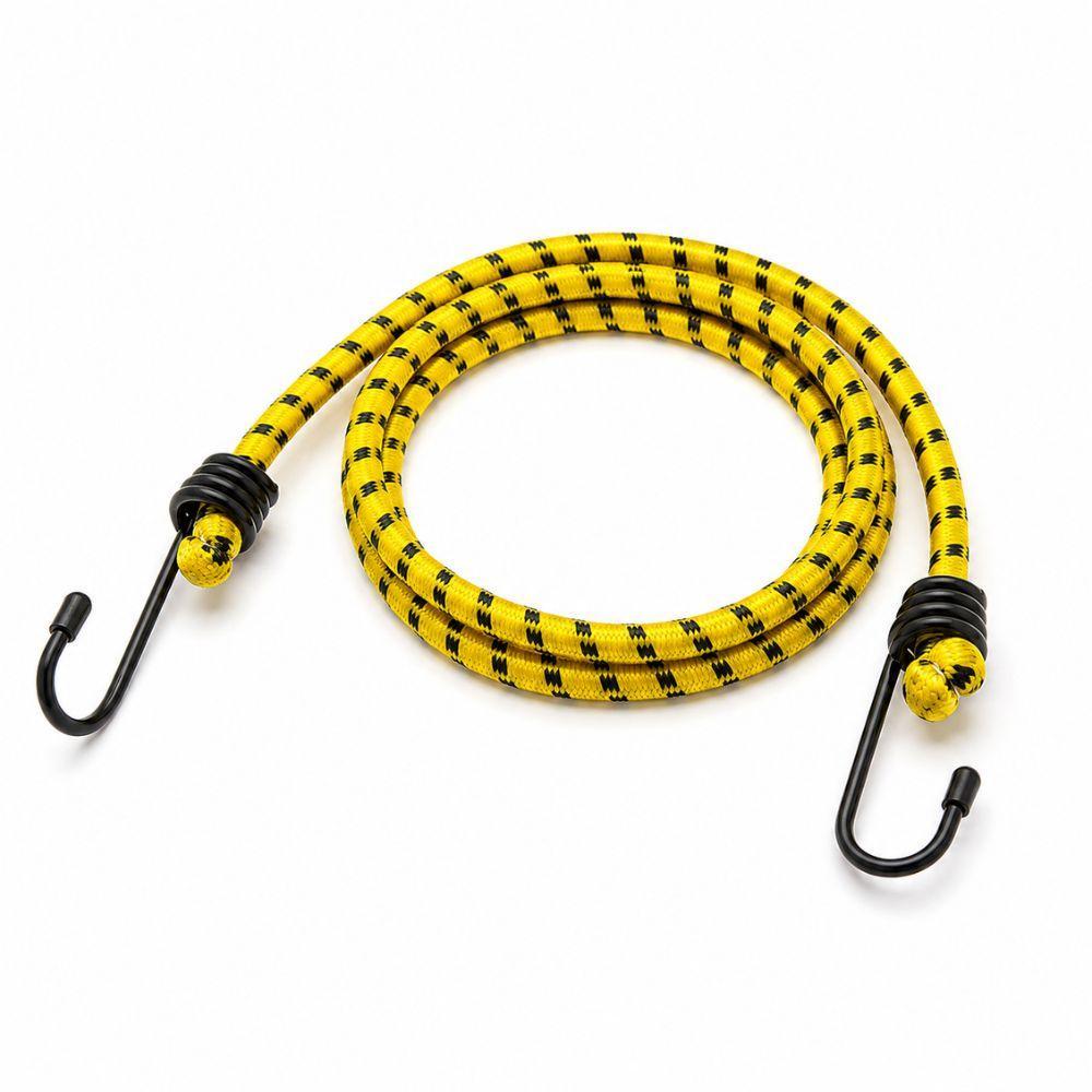  corda elastica con ganci 180 cm ø 8 mm tenditore elastico per auto campeggio trasporto carichi - foto 1