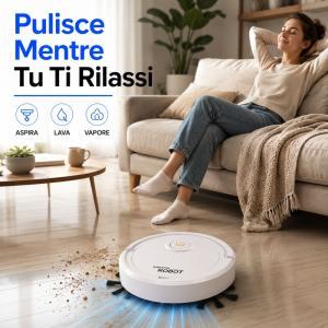 Robot aspiratore automatico 3 in 1 aspira smart home