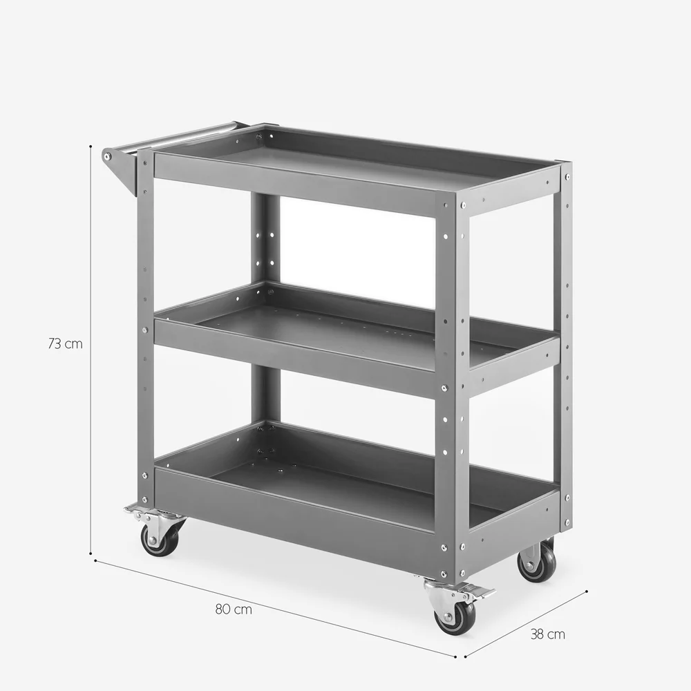 carrello in acciaio con ruote girevoli porta attrezzi multiuso - foto 4 carrello in acciaio con ruote girevoli porta attrezzi multiuso - foto 4