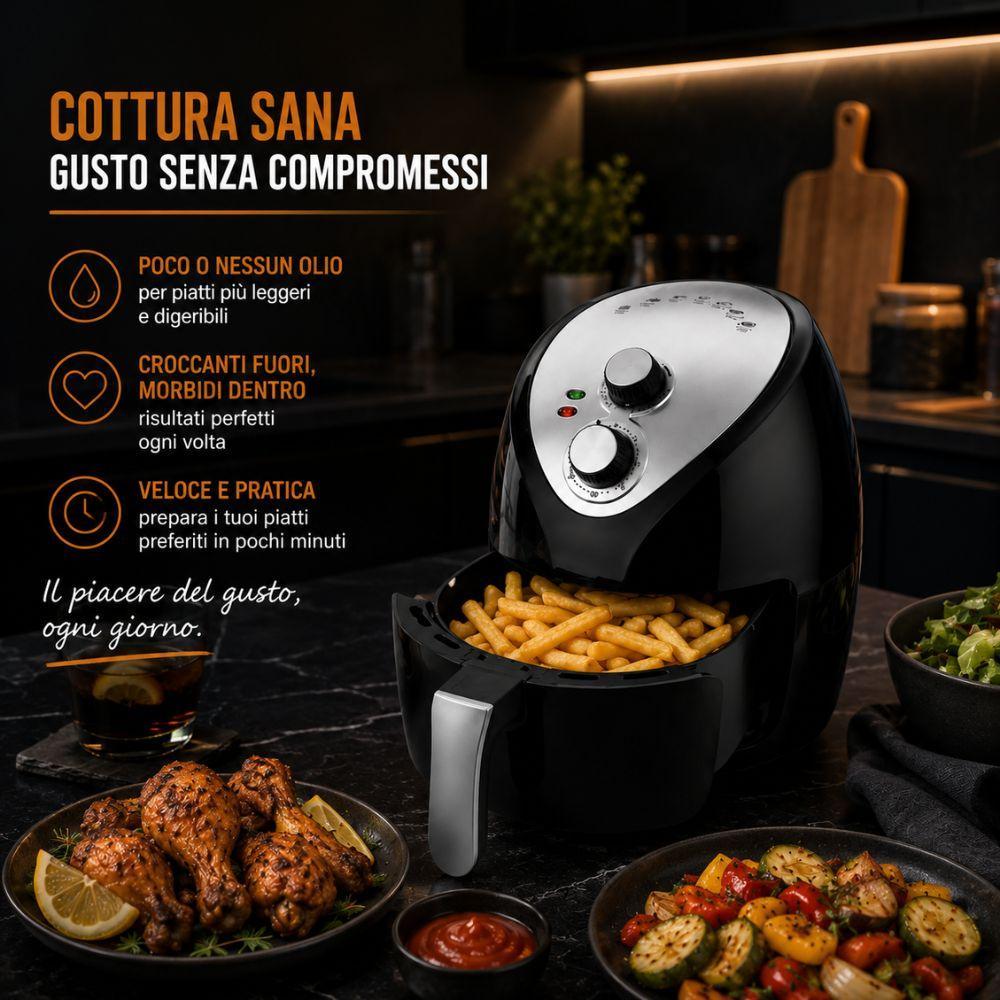Cottura sana gusto senza compromessi: diagrammi e vantaggi della friggitrice ad aria