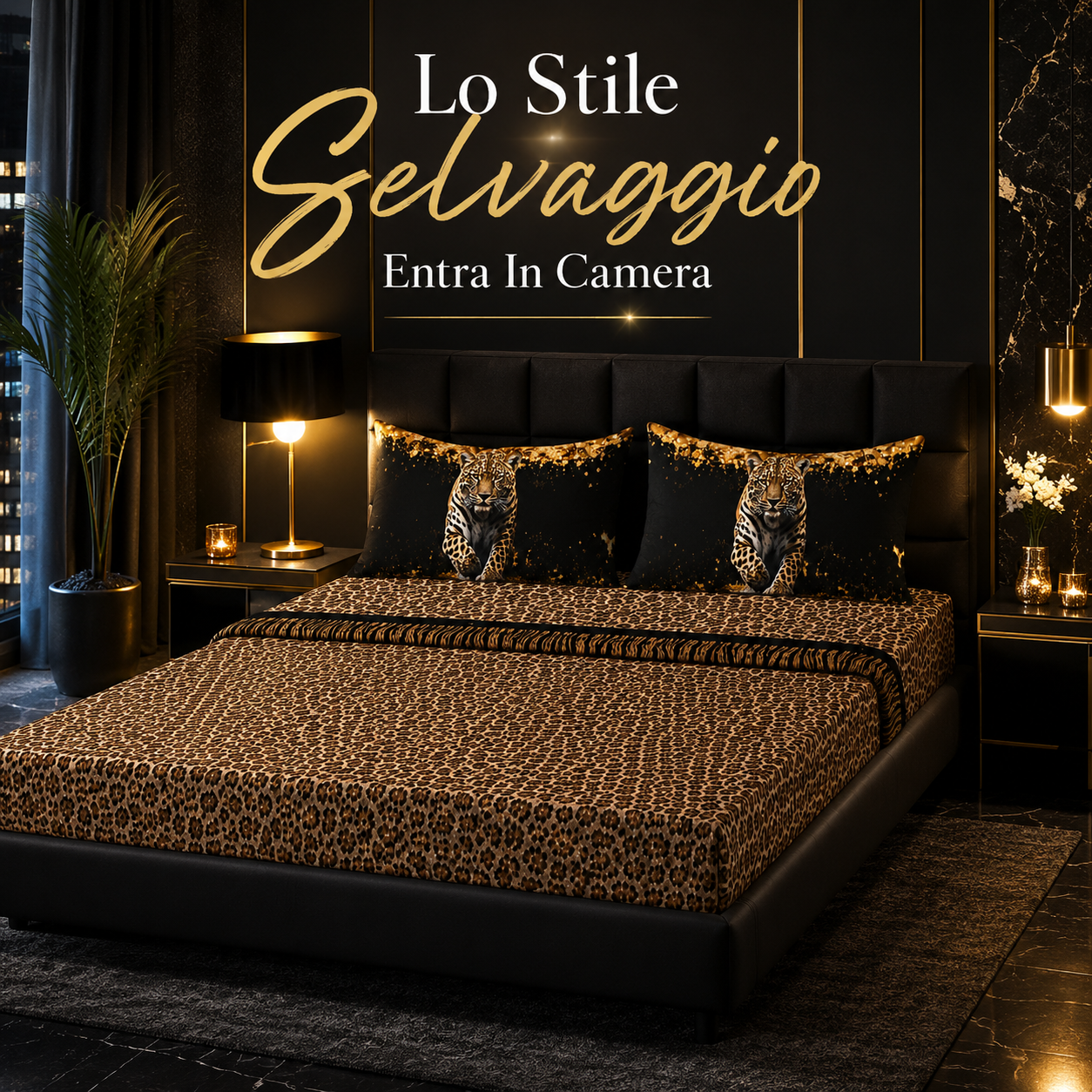 completo letto matrimoniale fantasia animalier 3 pezzi - foto 2 completo letto matrimoniale fantasia animalier 3 pezzi - foto 2