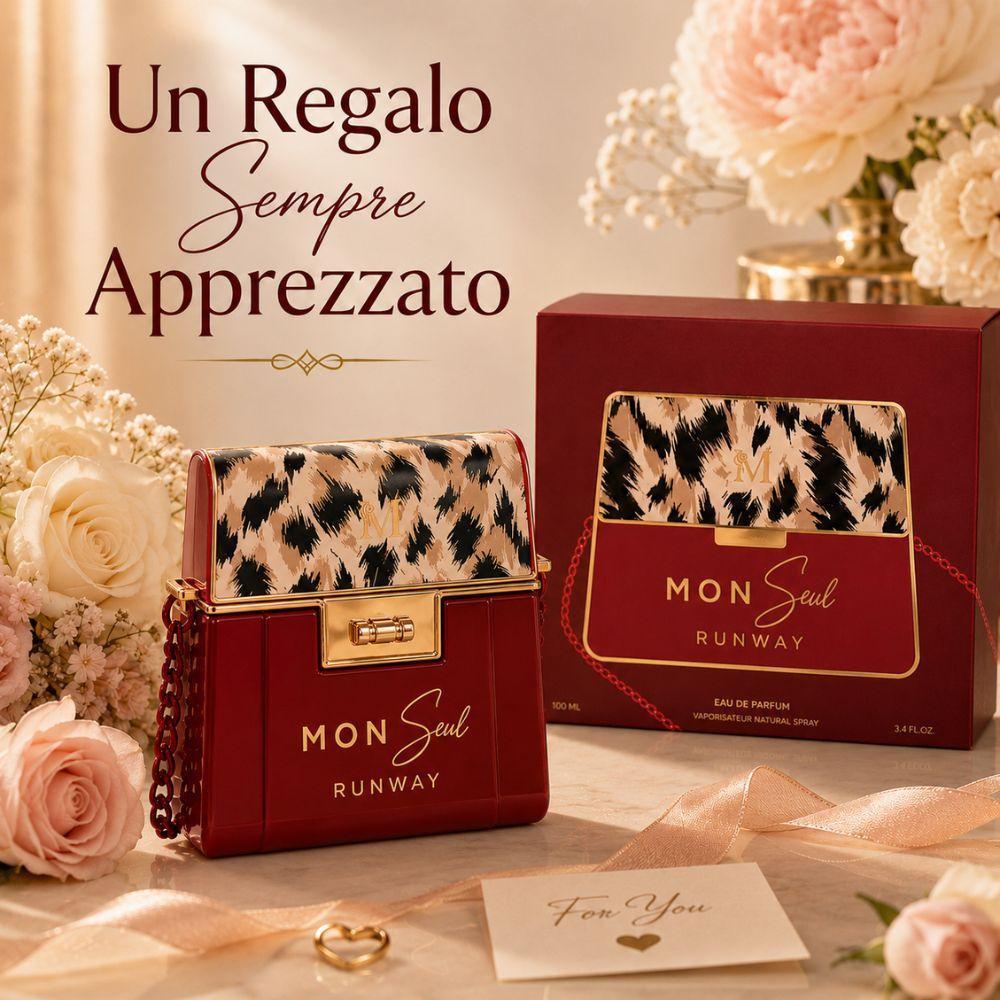 mon seul eau de parfum 100 ml design borsa con catena - foto 2 Mon Seul Eau de Parfum confezionato in scena d'ambiente con fiori