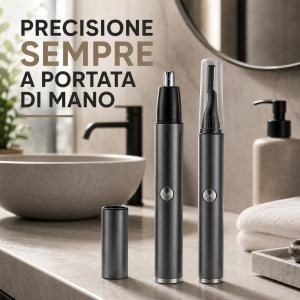 Epilatore trimmer elettrico ricaricabile usb multifunzione di precisione per cura personale