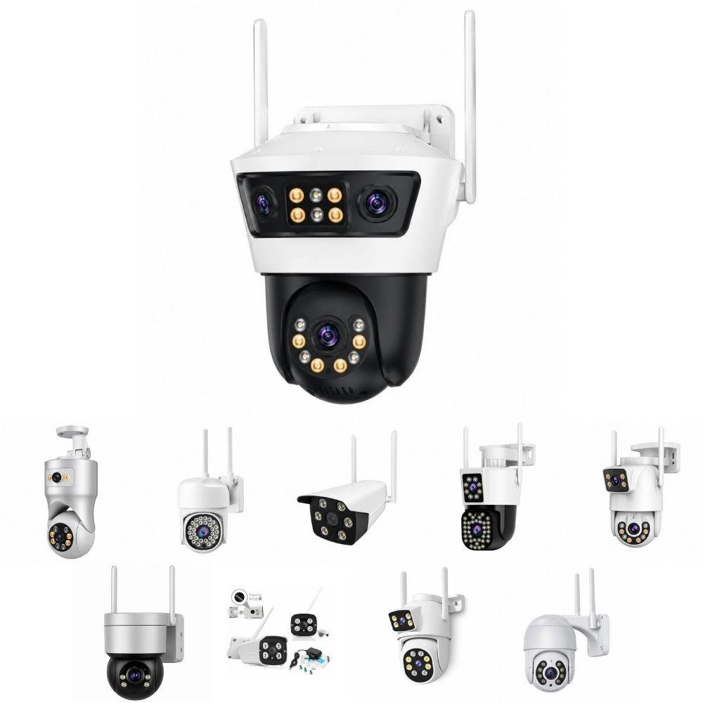 telecamera wi-fi con visione notturna a colori audio bidirezionale e controllo da app - foto 1 Telecamera Wi-Fi con visione notturna a colori, varianti di obiettivi disponibili